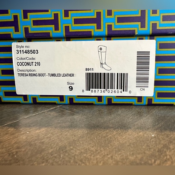 Tory Burch Teresa Riding Boot - Tumbled Leather - Picture 6 of 7